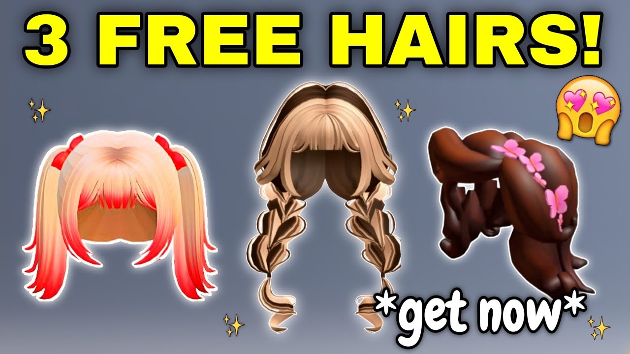 50+ NEW ROBLOX FREE HAIRS + HEADLESS! 😮 in 2023