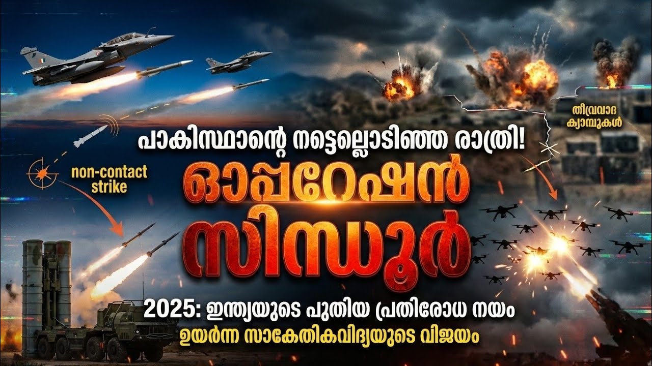 പാകിസ്ഥാനെ മുട്ടുകുത്തിച്ച ആ 25 മിനിറ്റുകൾ!🇮🇳🔥| Operation Sindoor Malayalam Full Explanation 2026