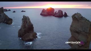 Los Urros de Liencres en 4K. Cantabria.