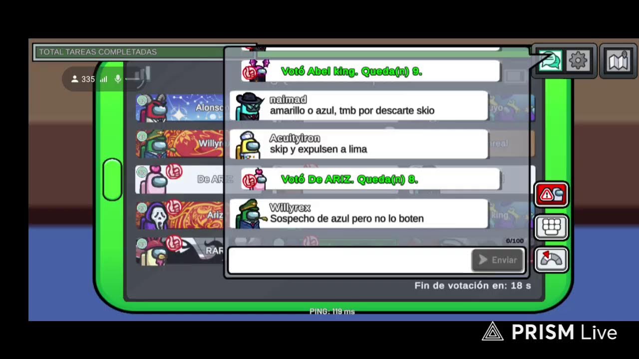 Jugado con Dextah en AMONGUS