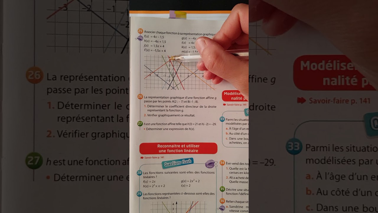 Correction De L Exo 25 P 143 3eme Youtube