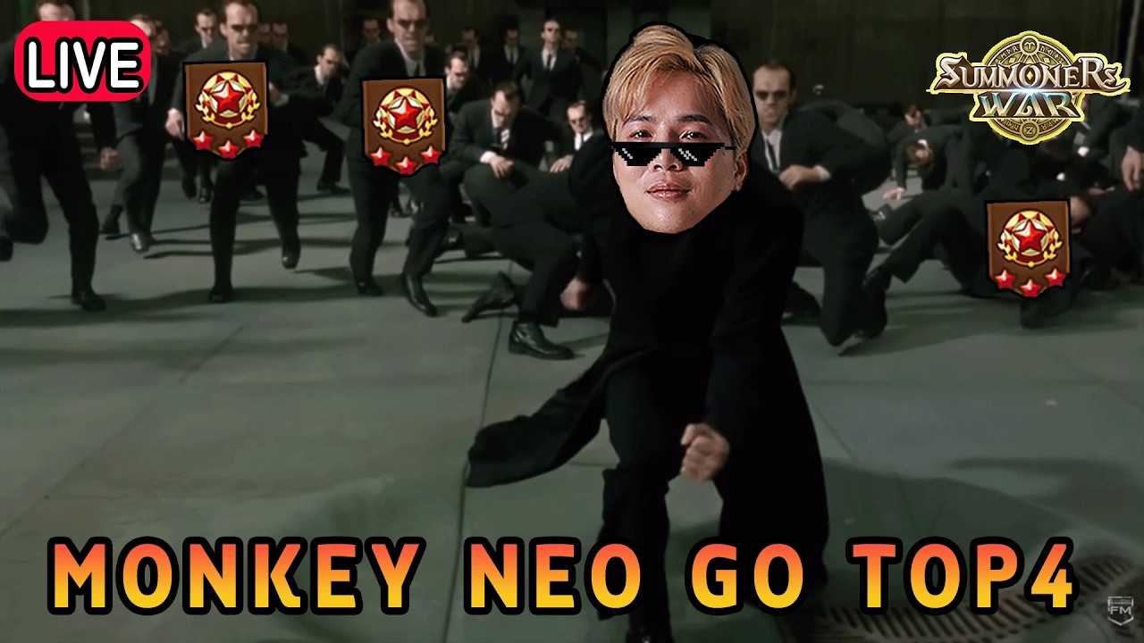 Live 🔴 MONKEY NEO GO TOP 4 !!!
