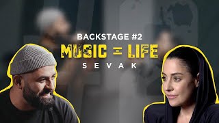 шоу MUSIC=LIFE ( Backstage 2 выпуск ) гость Севак Ханагян