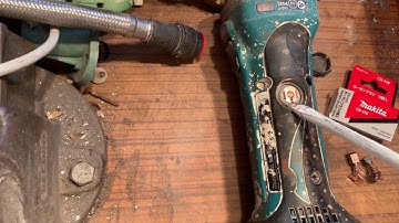 Makita LXT 18V Mini Grinder - 115mm - DGA452 - Changing The Brushes in Under 5 Mins