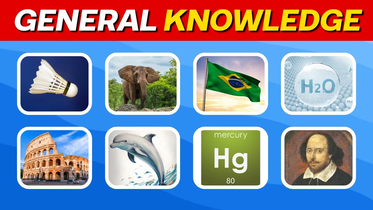 General Knowledge Trivia Quiz! 🧠 | 40 Questions Everyone Should Know – Do You?