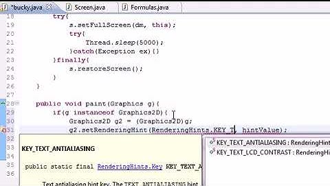 Java Game Development   6   Making Text Smooth