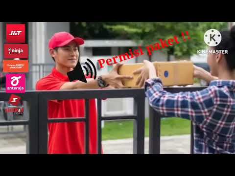 Suara Tukang paket|Suara kurir paket|Suara pengantar paket|Permisi paket