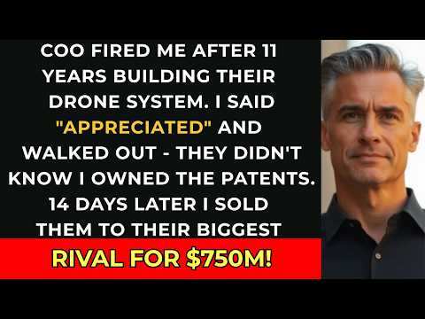 I Said "Appreciated"...Then Sold A $750M Drone Patent To A Rival 14 Days After Being Fired