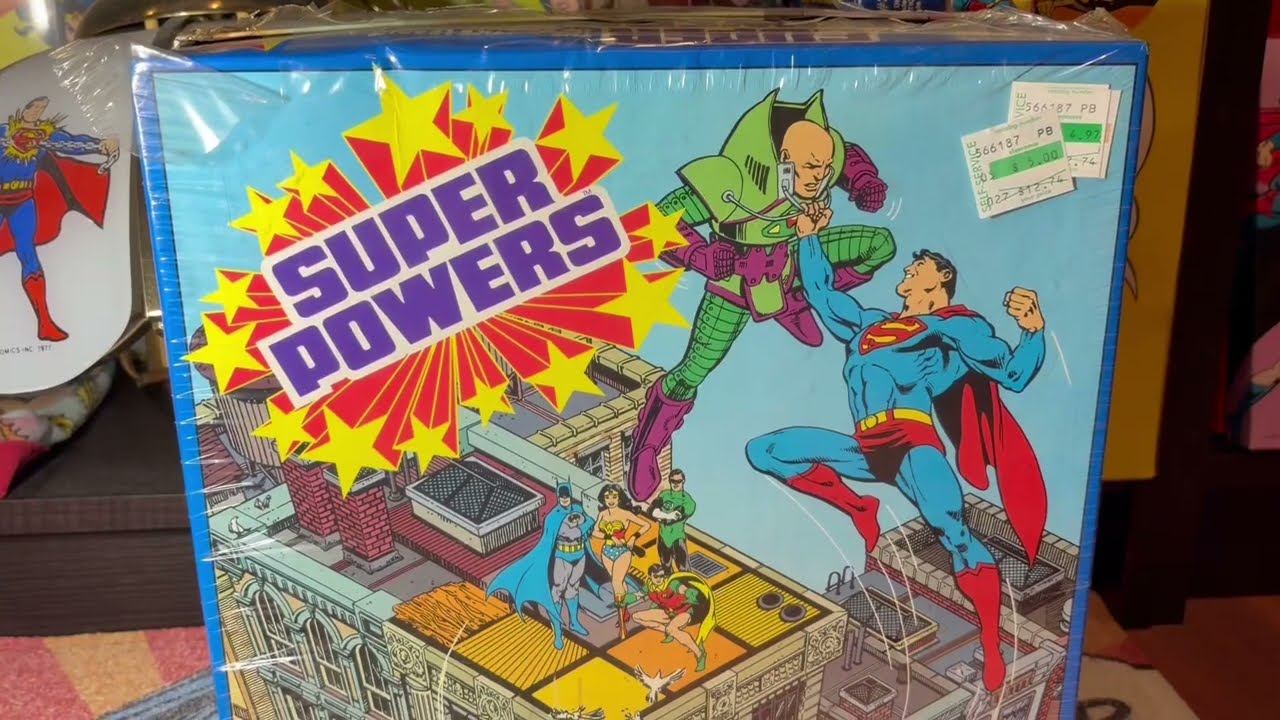 Wonder Woman Collecting Ep0532 1984 Parker Brothers Super Powers
