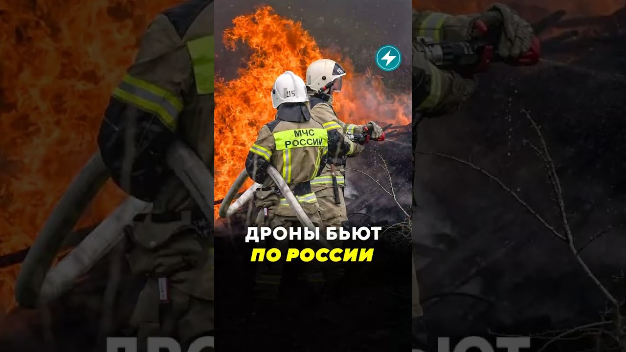 Дроны бьют по России / Новости 