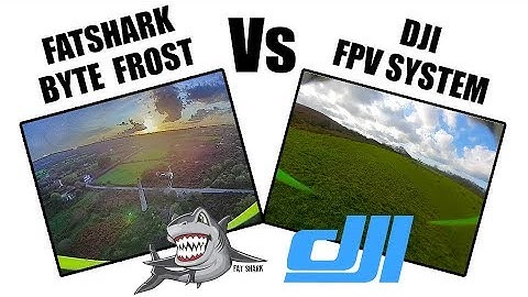 Fatshark ❄️ Frost Byte (Bytefrost) ❄️ Vs DJI FPV - 3rd Person, Goggle View & DVR Flight Footage