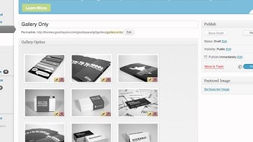 GoodSpace - How to create gallery