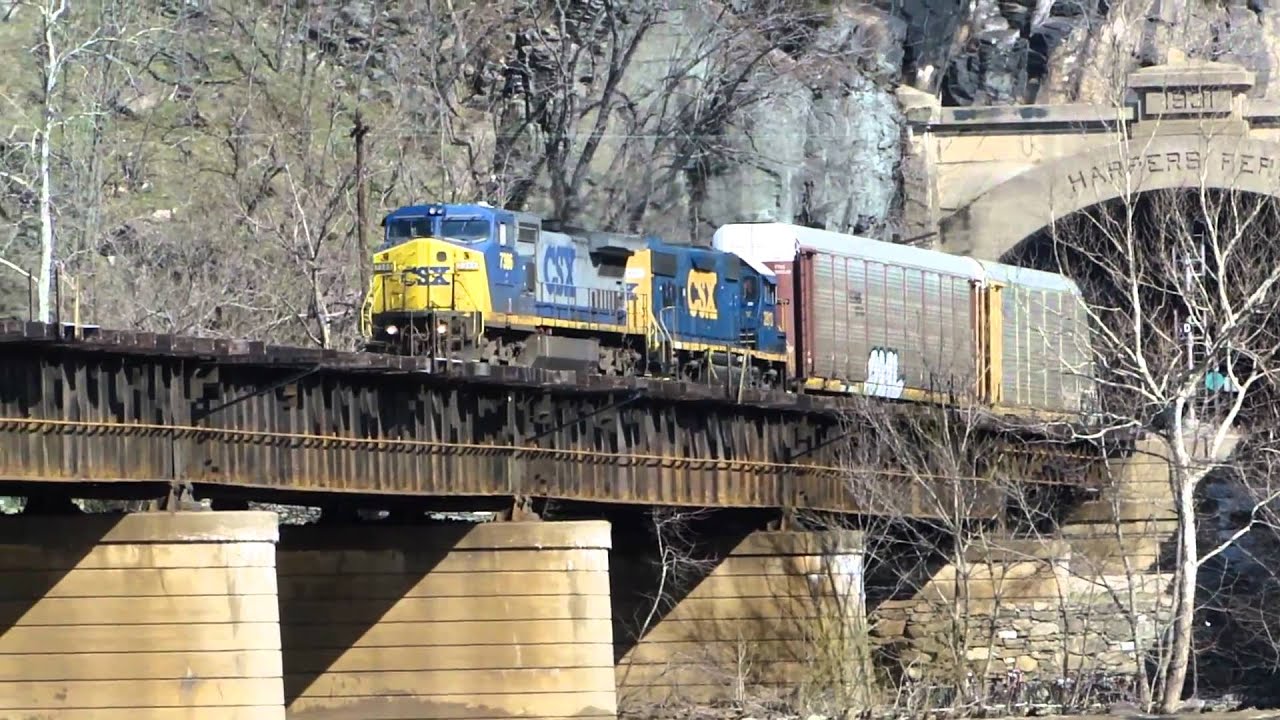 High Water Harper's Ferry, WV with Train YouTube