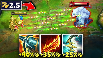 Teemo but I have max attack speed and fire darts like a machine gun (ON-HIT BUILD)