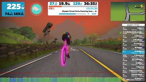 ZWIFT Two Village Loop (Makuri Islands) Group Ride (Inside Village #2)