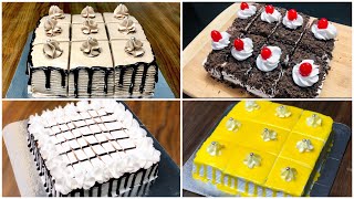 4 Easy Pastry Recipes | Pastry Cake Recipe | Easy Cake Recipe