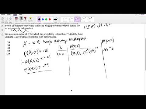 SOA Exam P Question 31 | Bernoulli's Formula