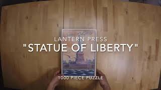 Statue Of Liberty New York City 1000 Piece Puzzle By: Lantern Press