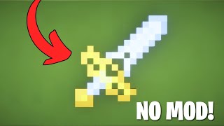 This Minecraft Texture Pack Changes Swords! (No Mods)