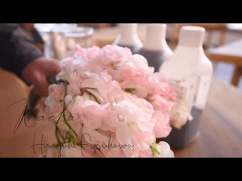 花屋】ピンクのスイートピーをさらに染めたら。 - YouTube