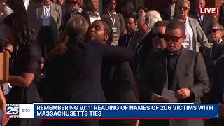 WATCH LIVE: Remembering 9/11 with reading of names of victims with Mass. ties, moment of silence.