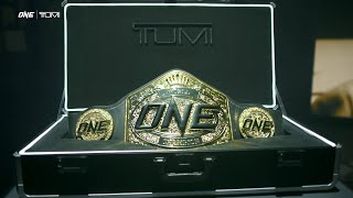 One X Tumi Partnership & New One World Championship Belt Revealed