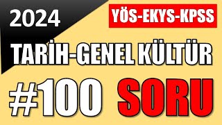 2023 EKYS + KPSS 💯GENEL KÜLTÜR KARIŞIK SORU ÇÖZÜMÜ #güncel #ekys2023 #kpss2023