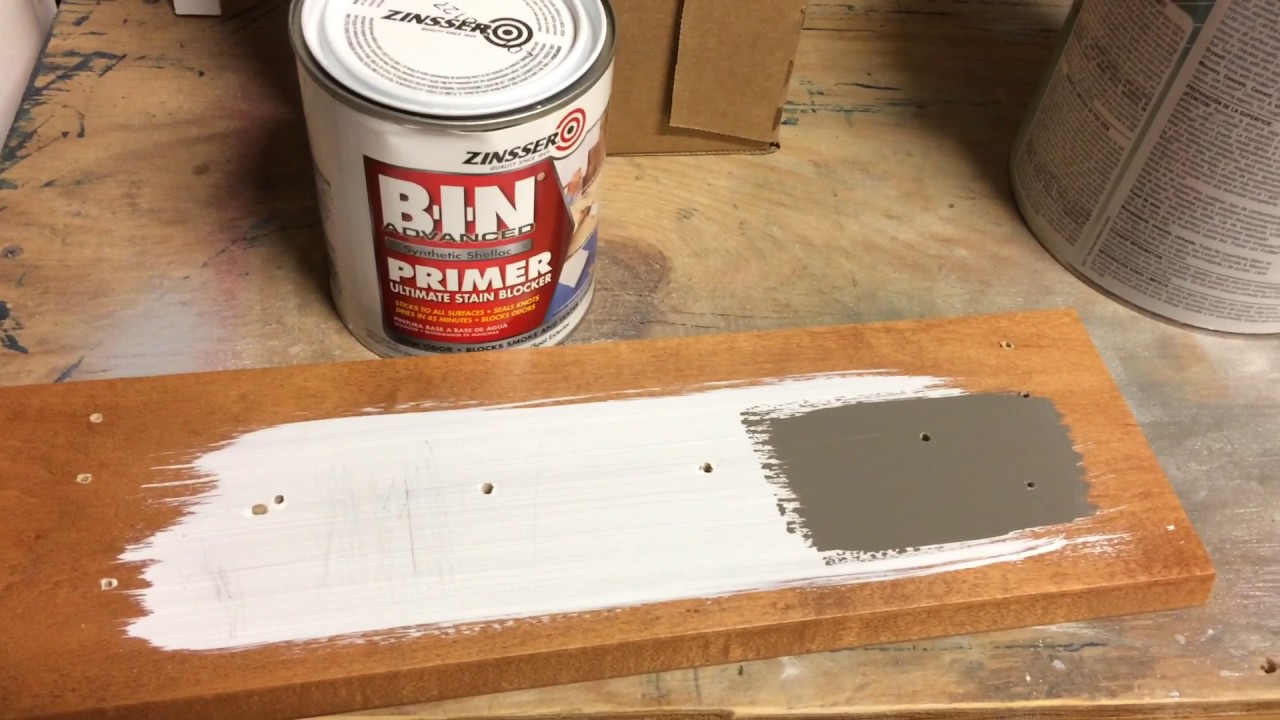 Primer Test For Kitchen Cabinet Painting Salisbury Md Youtube