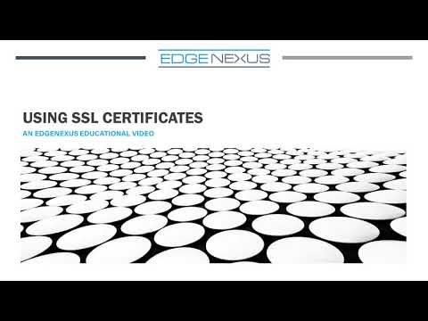 SSL Certificates with the Edgenexus, EdgeADC Load Balancer