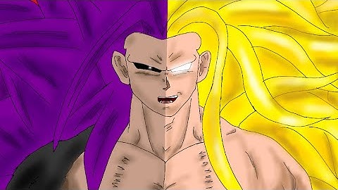 ssj Infinito vs ssj 20,000/Dragon ball AF | Flipaclip Fan animation