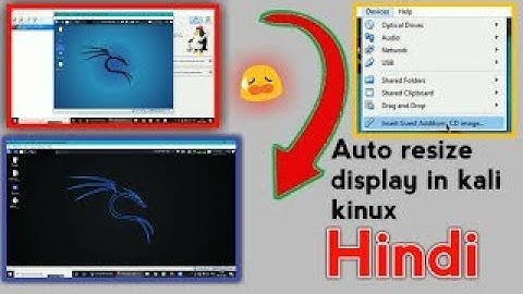 Enable Full Screen Mode in Kali Linux [virtual Box]. in Hindi BY: [Cyber Chip]