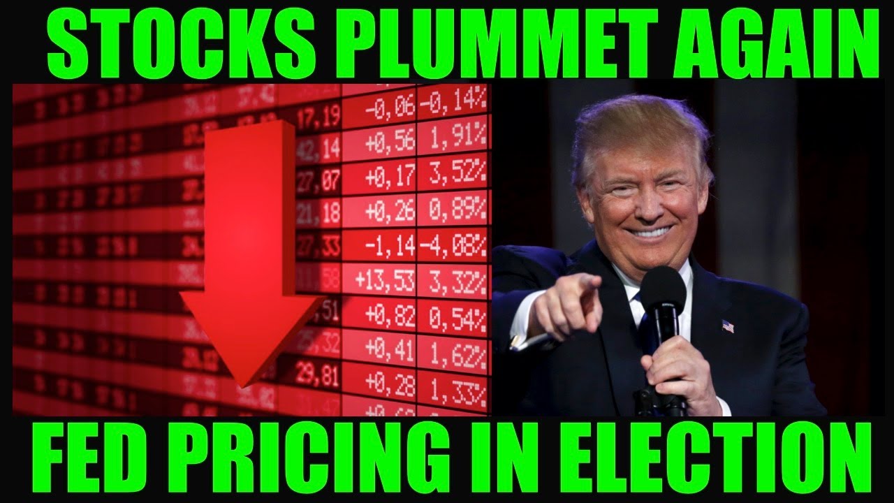 STOCKS PLUMMET AGAIN! FED PRICING IN ELECTION! YouTube