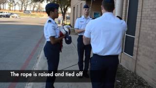 AFROTC Flag Detail Procedures