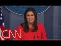 Sarah Sanders denies Trump said Russia not targeting US