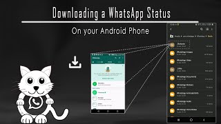 Downloading WhatsApp Status on Android Phone without third-party tools | Computer Tips screenshot 2