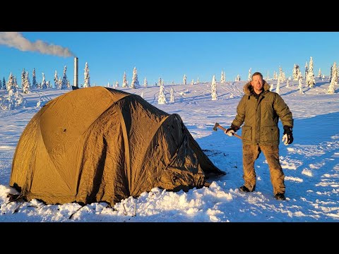 4 Days Camping in Alaska at -23 Degrees