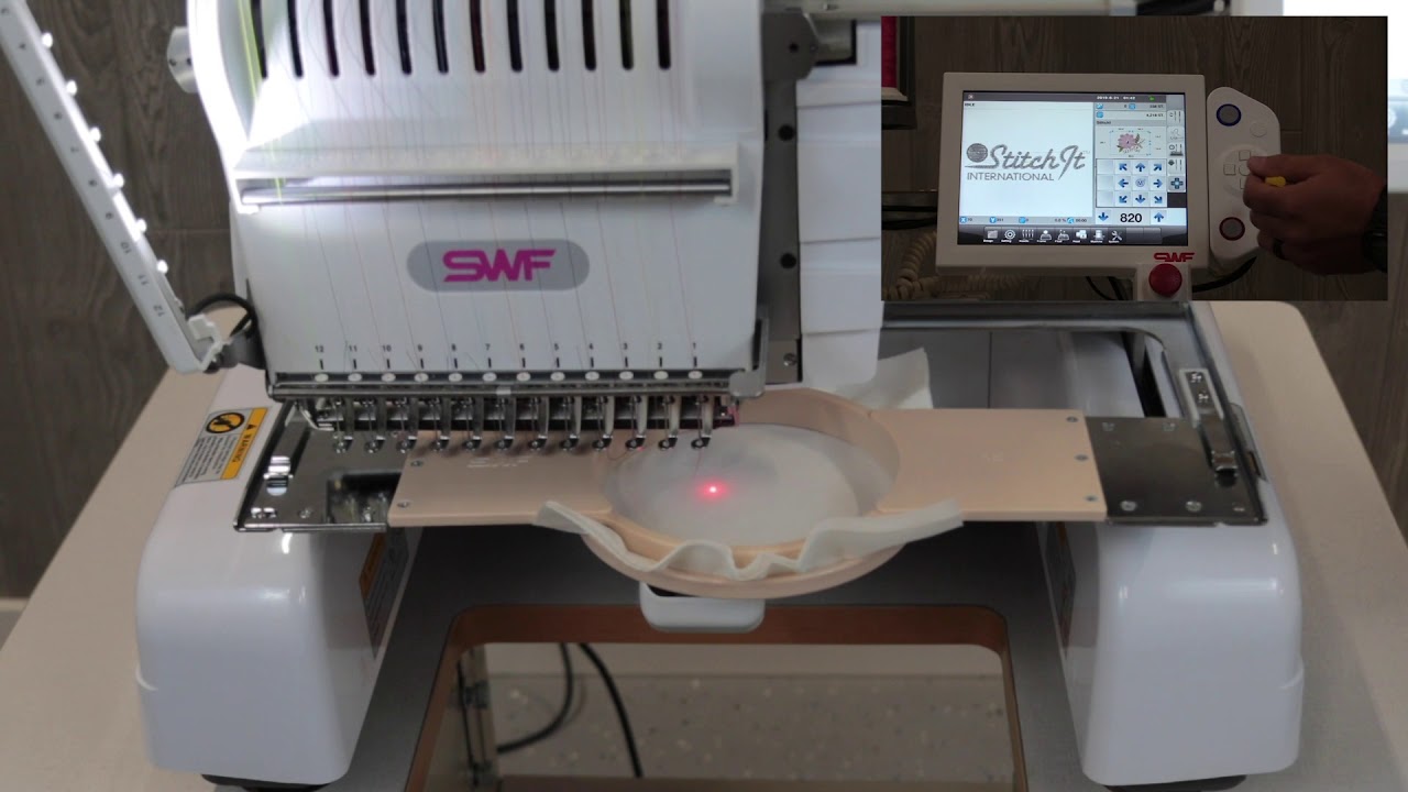 SWF MAS 12-needle Embroidery Machine