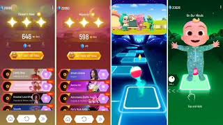 Spider House Head 🆚 Sheriff Labrador 🆚 Pink Pinkfong Baby Shark 🆚 Coco Cocomelon | Tiles Hop  screenshot 2