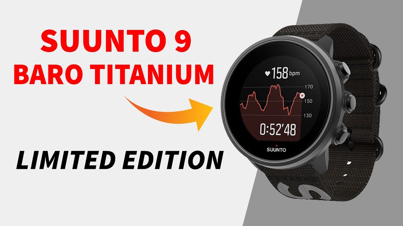 Suunto 9 G1 Baro Titanium Limited Edition 