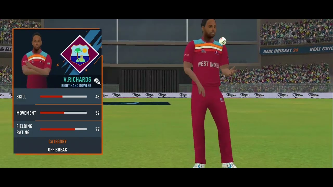 Real cricket tm 24 master cup match,s 