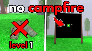 I Survived 99 Nights With NO CAMPFIRE!