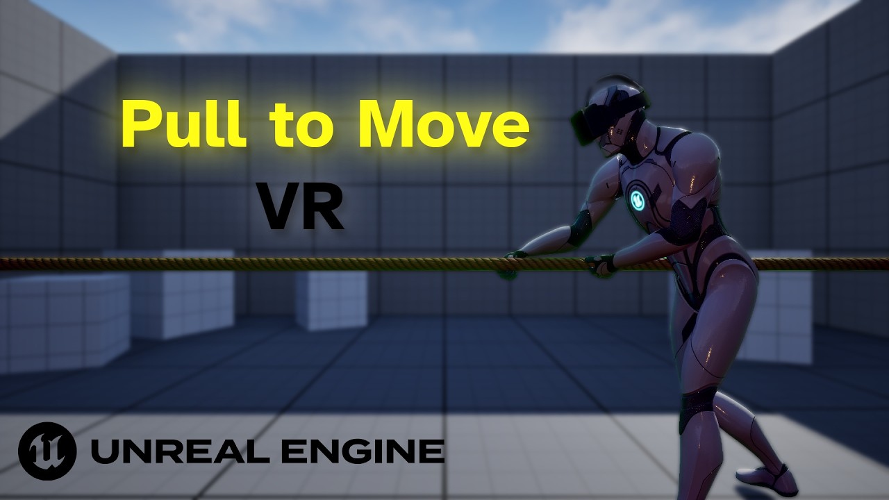 Move by PULLING yourself around in VR | Unreal Engine 5 - YouTube