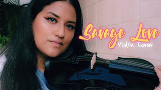 Savage Love Violin COVER🖤Jason Derulo | Roxbel