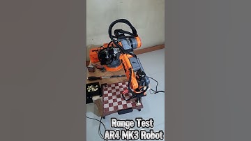 Range Test AR4 MK3 Robot For Robot Chess