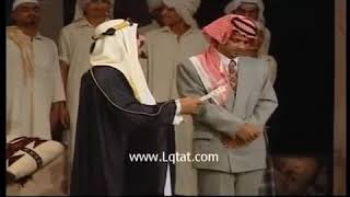 خالد النفيسي مات من الضحك بسبب خروج المبدع سعد الفرج عن النص