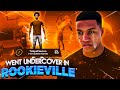 I WENT BACK TO ROOKIEVILLE WHILE UNDERCOVER and helped christmas noobs hit pro 1.. (nba 2k21)