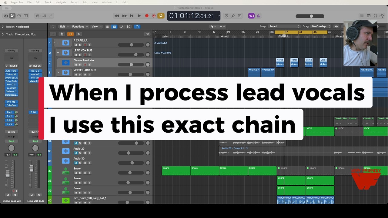 When I process lead vocals I use this exact chain - YouTube