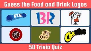 Guess the Logo Quiz Part 2 | Food & Drink Logos | Brain Bout