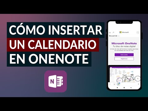 Cómo Crear o Insertar un Calendario o Plantilla de Calendario en OneNote