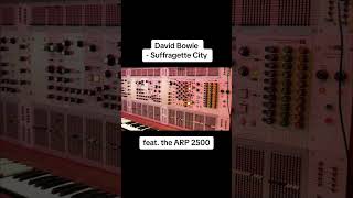bowie and the ARP 2500